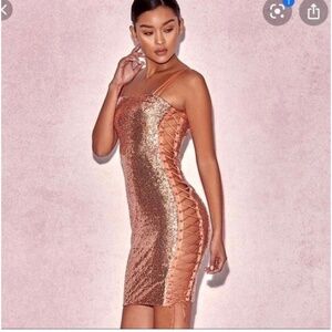 Harlee sequin dress house of cb